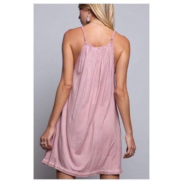 MINI Dress  Tunic With Floral Embroidery - Picture 4 of 12